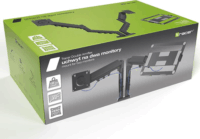 Tracer Double ArmFlex 13"-32" Monitor Asztali Tartó Kar - Fekete