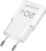 LogiLink PA0346 USB-A / USB-C Hálózati Töltő Adapter 20W - Fehér