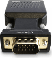 Savio CL-145 VGA apa - HDMI anya + Jack Átalakító Adapter