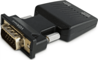 Savio CL-145 VGA apa - HDMI anya + Jack Átalakító Adapter