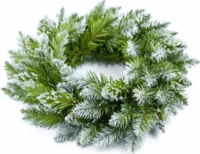 Műhavas adventi koszorú Karácsonyi dekoráció 38 cm