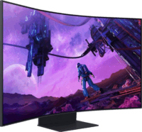 Samsung 55" Odyssey Ark S55CG970NU 16:9 4K VA Ívelt Gaming Monitor - Fekete