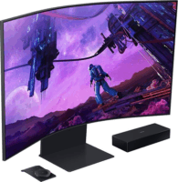 Samsung 55" Odyssey Ark S55CG970NU 16:9 4K VA Ívelt Gaming Monitor - Fekete