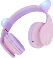 PowerLocus P2 Kids Bluetooh Gyerek Fejhallgató Headset - Rózsaszín