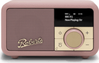 Roberts Radio Revival Petite 2 Bluetooth Hordozható FM / DAB+ Zsebrádió - Rózsaszín