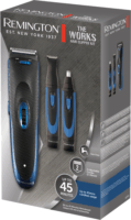 Remington HC910 Vezeték Nélküli Akkus Hajvágó Készlet - Fekete / Kék