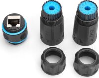 DIGITUS DN-93905-OD Cat.6A IP68 Kültéri RJ45 toldó - Fekete