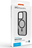 FIXED MagMisty iPhone 17 Hátlapvédő Tok - Fekete / Átlátszó