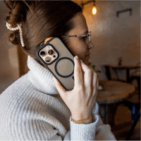 FIXED MagMisty iPhone 17 Hátlapvédő Tok - Fekete / Átlátszó