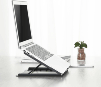 ACT AC8145 Összecsukható / Állítható 15.6" Laptop Asztali Állvány - Sötétszürke