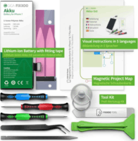 GIGA Fixxoo iPhone 7 Okostelefon Akkumulátor Javító készlet