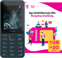 Nokia 225 4G DS 2024 4G Dual SIM Okostelefon +Domino SIM kártya - Kék