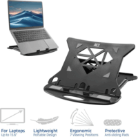 ACT AC8150 Összecsukható / Állítható 15.6" Laptop Asztali Állvány - Fekete