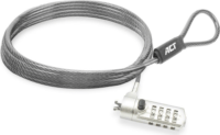 ACT AC9025 Számzáras Laptop Zár 2.5x 6mm - Szürke