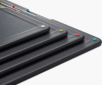 Joseph Joseph 60170 Műanyag 4 darabos vágódeszka készlet Rozsdamentes acél tokban 24 x 34 cm