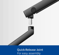 ACT AC8327 17"-40" LCD TV / Monitor Asztali Tartó Kar - Fekete