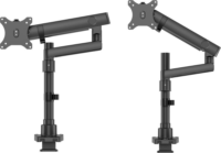 ACT AC8327 17"-40" LCD TV / Monitor Asztali Tartó Kar - Fekete