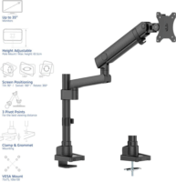 ACT AC8327 17"-40" LCD TV / Monitor Asztali Tartó Kar - Fekete