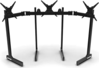 Trak Racer Szabadon Álló Tripla Monitortartó Állvány - Fekete