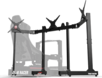 Trak Racer Szabadon Álló Tripla Monitortartó Állvány - Fekete