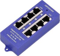 MaxLink POE-BOX4-G Gigabit 4Port PoE Injector - Kék