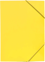 Hit 689.406 A4 Gumis mappa - Sárga (10 db / csomag)