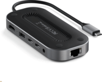 Satechi ST-U4MGEM Multifunkciós 6-port USB-C HUB (1x HDMI + 1x Jack + ax 2,5G Ethernet + 3x USB)