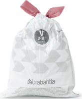 Brabantia PerfectFit Type V Szemetes zsák 3 liter (20 db / tekercs) - Fehér