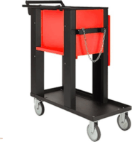 Stalflex WT-3D-TIG-R 3 fiókos Műhelykocsi - Piros/Fekete