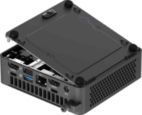 Asus NUC 15 Pro RNUC15CRHU500002 Mini PC (Intel Ultra 5-225H / No RAM / No SSD / No OS) - Fekete