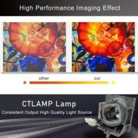 Benq 240W Utángyártott projector lámpa BENQ 5J.JGP05.001 projektorhoz