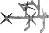 Trak Racer Szimulátor Monitor Tartó Konzol tartó lemezek - Fekete