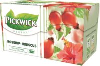 Pickwick Csipkebogyó-hibiszkusz Filteres tea 20 x 2,5g