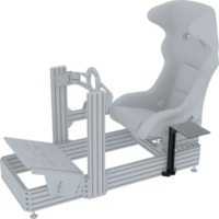 Trak Racer TR80-MM3-BLK Szimulátor Egérpolc - Fekete