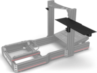 Trak Racer TR80-SHELF4-BLK Szimulátor Forgatható Asztallap - Fekete
