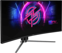 MSI 34" 346CQRF X24 21:9 UWQHD Rapid VA Ívelt Gaming Monitor - Fekete