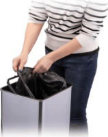 Lamart LT8105 30 literes Érintés nélküli fém szemetes - Inox