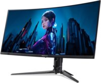 Acer 34" X34X5bmiiphuzx 21:9 QHD OLED Ívelt Gaming Monitor - Fekete