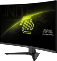 MSI 31.5" 321CQF E18 16:9 WQHD RAPID VA Ívelt Gaming Monitor - Fekete