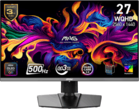 MSI 26.5" 272QP X50 16:9 WQHD QD-OLED Gaming Monitor - Fekete