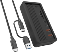 ICY BOX IB-DK4072M-CU31 10in1 Univerzális USB-C Laptop dokkoló Állomás 100 Watt