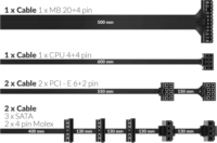 NJOY 550W Titan+ 550 80+ Bronze Tápegység