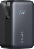 Anker A1638H11 Powerbank Integrált USB-C Kábellel / 10000mAh 45W - Fekete