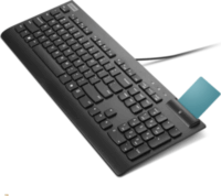 Lenovo Smartcard Wired Vezetékes Billentyűzet HUN - Fekete