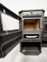 Warnex Carobna Szabadonálló Kandalló 6900W - Szürke