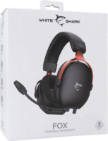 White Shark GH-2445B Vezetékes Gamer Fejhallgató Headset - Fekete / Piros
