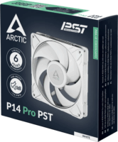 Artic Cooling P14 Pro PST 140mm PWM Rendszerhűtő Ventilátor - Fehér