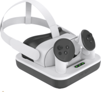 Venom Meta Quest 3S töltőállomás headsethez és kontrollerhez - Fehér