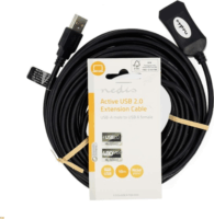 Nedis CCGL60EXTBK100 USB-A 2.0 hosszabító kábel 10m - Fekete