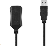 Nedis CCGL60EXTBK100 USB-A 2.0 hosszabító kábel 10m - Fekete